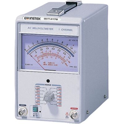 GW Instek GVT-417B Low-Voltage Millivoltmeter - Millivoltmeter GW Instek GVT-417B Low-Voltage Millivoltmeter - Millivoltmeter