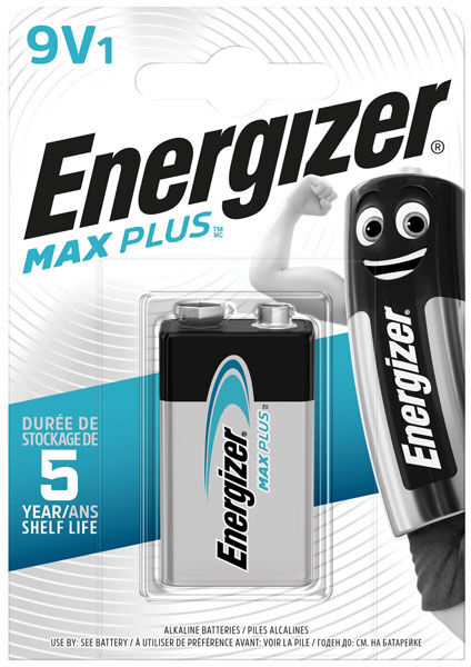 Energizer S13457 MAX PLUSâ„¢ AA Alkaline Batteries (Pack 4)