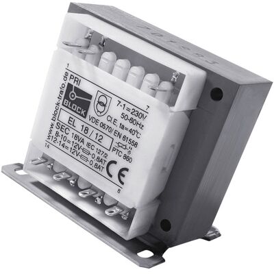 Bosch EL 13/15 Control Transformer - Safety, Isolation, 13VA Bosch EL 13/15 Control Transformer - Safety, Isolation, 13VA