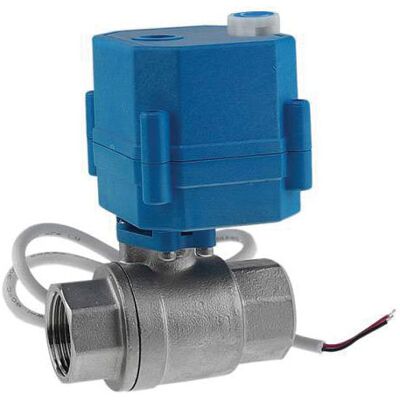 Ich Stainless Steel 1 inch Fail-Safe Ball Valve - Plumbing Part Ich Stainless Steel 1 inch Fail-Safe Ball Valve - Plumbing Part