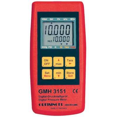 Greisinger GMH 3151 Digital Pressure Meter - Pressure Measurement Greisinger GMH 3151 Digital Pressure Meter - Pressure Measurement