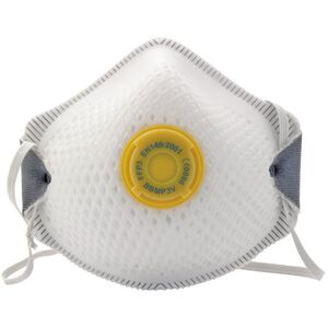 Draper Expert 82489 FFP3 NR Moulded Dust Masks (Pack of 2) Draper Expert 82489 FFP3 NR Moulded Dust Masks (Pack of 2)