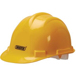 Draper 08906 EN397 Impact Tested Safety Helmet Yellow - 08906 Draper 08906 EN397 Impact Tested Safety Helmet Yellow - 08906
