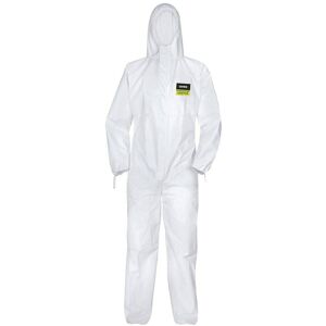 uvex 8849712 5/6 disposable overall XL white chemical protection uvex 8849712 5/6 disposable overall XL white chemical protection
