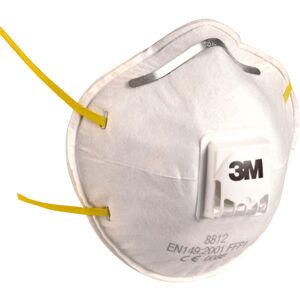 3M™ 8812 Particulate Respirator Valved - FFP1 - Pack Of 10 3M™ 8812 Particulate Respirator Valved - FFP1 - Pack Of 10