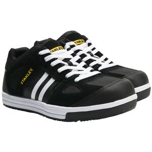 Stanley STA20051-110 Cody Black/White Stripe Safety Trainers UK 8 ... Stanley STA20051-110 Cody Black/White Stripe Safety Trainers UK 8 ...