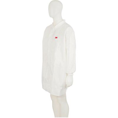 3M 4440XL 4440 Lab Coat Size: XL White 3M 4440XL 4440 Lab Coat Size: XL White