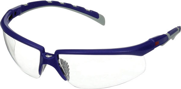 3M S2025AF-BLU Safety Glasses Anti-Fog Anti-Scratch Coating Blue Grey