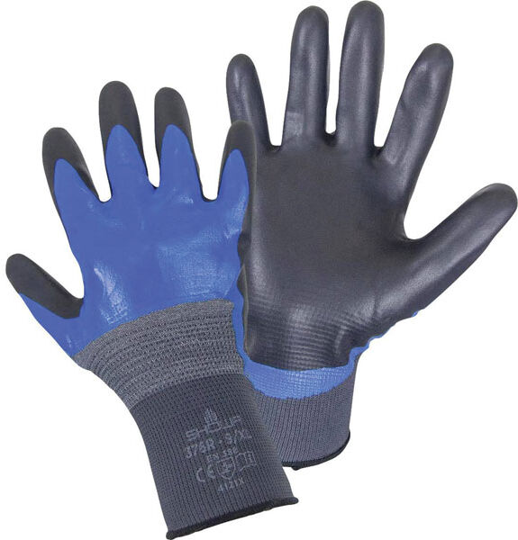 Showa 4703 377 Gr.L Nitrile Work Glove Size 8 EN 388 CAT II 1 Pair