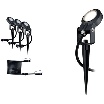 Paulmann 93953 Plug & Shine LED Outdoor Recessed Light 2W Warm Whi... Paulmann 93953 Plug & Shine LED Outdoor Recessed Light 2W Warm Whi...