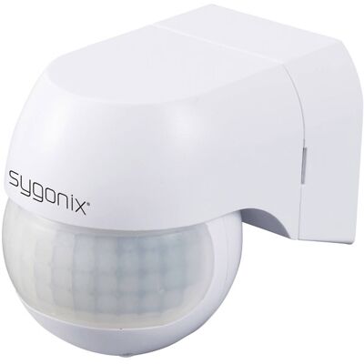 Sygonix SY-6118230 Motion Detector - PIR 180° IP44 Sygonix SY-6118230 Motion Detector - PIR 180° IP44