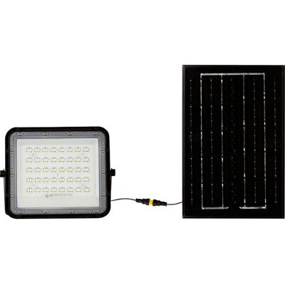 V-TAC 7821 VT-40W LED Floodlight Cool White Solar Panel Black V-TAC 7821 VT-40W LED Floodlight Cool White Solar Panel Black