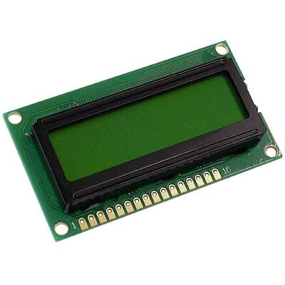 Display Elektronik DEM16226SYH-LY LCD 16x2 Pixel Yellow-green 65.5... Display Elektronik DEM16226SYH-LY LCD 16x2 Pixel Yellow-green 65.5...