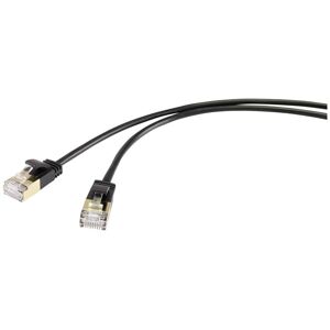 Renkforce RF-4995168 Network Cable - 20m, Black, Cat6e S/FTP Renkforce RF-4995168 Network Cable - 20m, Black, Cat6e S/FTP