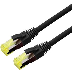 Roline 21.15.0759 RJ45 Patch Cable CAT 6A S/FTP Black 10 m Network... Roline 21.15.0759 RJ45 Patch Cable CAT 6A S/FTP Black 10 m Network...