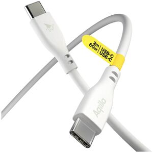 Aqiila AQCBPBIC2SI829 Cablebird CS12 USB-C cable USB 2.0 2m White Aqiila AQCBPBIC2SI829 Cablebird CS12 USB-C cable USB 2.0 2m White