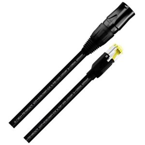 Cordial CSE 5 NH 5e PUR CAT5e Network Cable - 5m - Black Cordial CSE 5 NH 5e PUR CAT5e Network Cable - 5m - Black