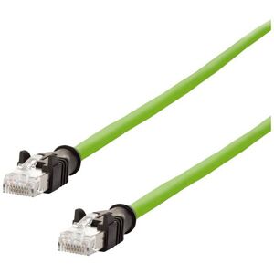 Metz Connect 142M2X55010 RJ45 Network Cable - 1m, Green, CAT 6A S/FTP Metz Connect 142M2X55010 RJ45 Network Cable - 1m, Green, CAT 6A S/FTP