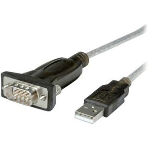 Roline 12.02.1163 USB 2.0 RS232 Converter 1.80 m 1x USB 2.0 A 1x R... Roline 12.02.1163 USB 2.0 RS232 Converter 1.80 m 1x USB 2.0 A 1x R...