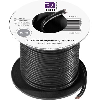 Tru Components 1566632 White Flat Flexible Cable - Wiring Tru Components 1566632 White Flat Flexible Cable - Wiring