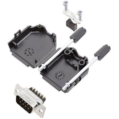 Amphenol L17DPPK09-M+L717DE09PST - 180° D-Sub 9-Pole Set Amphenol L17DPPK09-M+L717DE09PST - 180° D-Sub 9-Pole Set