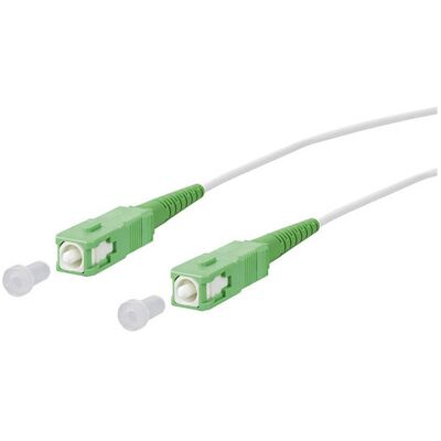 Metzconnect Opdat - Patch Cable - Single Mode Fiber - 3 M - White - Fiber Optic - Simplex - 9/125 μm Metzconnect Opdat - Patch Cable - Single Mode Fiber - 3 M - White - Fiber Optic - Simplex - 9/125 μm