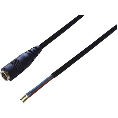BKL Electronic 075912-750 DC Power Connector - 2.1 mm, 0.75 m BKL Electronic 075912-750 DC Power Connector - 2.1 mm, 0.75 m