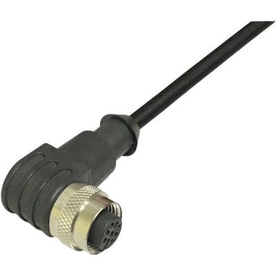 BKL Electronic 2702013 Sensor/Actuator Cable - 4 Poles, 5m, Black BKL Electronic 2702013 Sensor/Actuator Cable - 4 Poles, 5m, Black