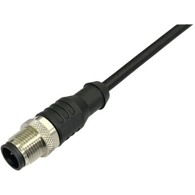 BKL Electronic 2702021 Sensor/Actuator Connection Cable - Black 2m IP65/IP67/IP68 BKL Electronic 2702021 Sensor/Actuator Connection Cable - Black 2m IP65/IP67/IP68