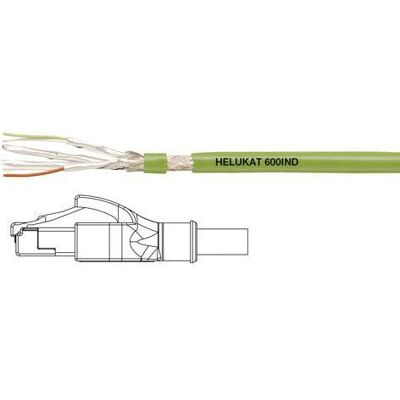 Helukabel 806620 - Network Cable - Flexible, Shielded 2m CAT 6A S/FTP Helukabel 806620 - Network Cable - Flexible, Shielded 2m CAT 6A S/FTP