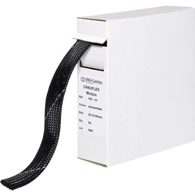 DSG Canusa 8694012952 Canuflex Mini-box PBT Black Cable Braiding - Cable Type DSG Canusa 8694012952 Canuflex Mini-box PBT Black Cable Braiding - Cable Type