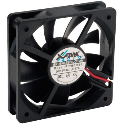X-Fan RDH6025S2 60 x 60 x 25mm Axial Fan 24V Sleeve Bearing X-Fan RDH6025S2 60 x 60 x 25mm Axial Fan 24V Sleeve Bearing