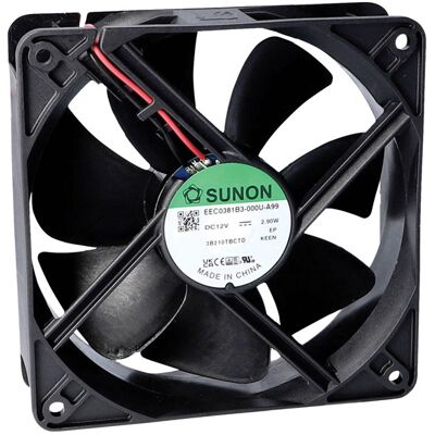 Sunon MEC0382V1-A99 Fan - 24V, 120mm Axial, PC Cooler Sunon MEC0382V1-A99 Fan - 24V, 120mm Axial, PC Cooler