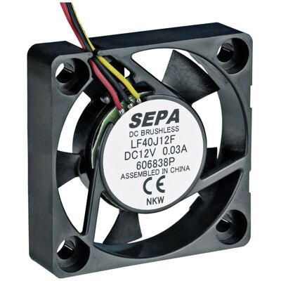 SEPA AS08024HB389300 - 24 V/DC Axial Fan - 80x80x38 mm SEPA AS08024HB389300 - 24 V/DC Axial Fan - 80x80x38 mm