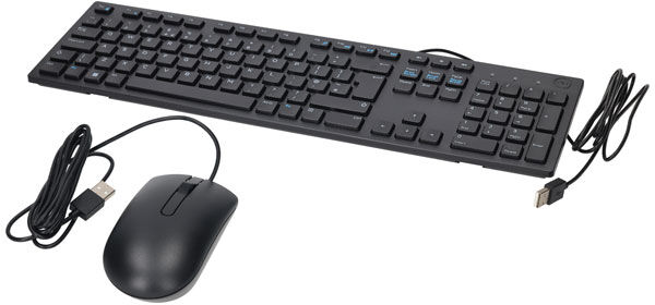 Dell 570-AAIS MS116 Mouse USB Optical 2 Button Black Cable 1000 dp...
