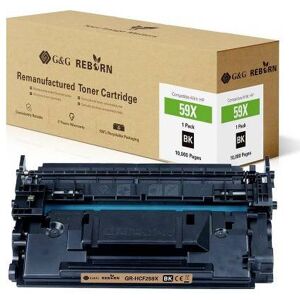 G&G HP 59X Toner Black - Compatible Replaces HP CF259X - 10,000 Pages G&G HP 59X Toner Black - Compatible Replaces HP CF259X - 10,000 Pages