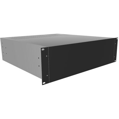 Hammond RM1U0804VBK Rack Mounted Enclosure - Vented Aluminium Black Hammond RM1U0804VBK Rack Mounted Enclosure - Vented Aluminium Black