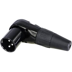 Rean RC3MR-BAG Right Angle XLR Connector 3-Pin Plug 1pc Rean RC3MR-BAG Right Angle XLR Connector 3-Pin Plug 1pc