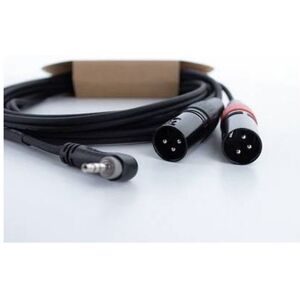 Cordial EY 1.5 WRMM XLR Y-adapter - 1.5m Black Cordial EY 1.5 WRMM XLR Y-adapter - 1.5m Black