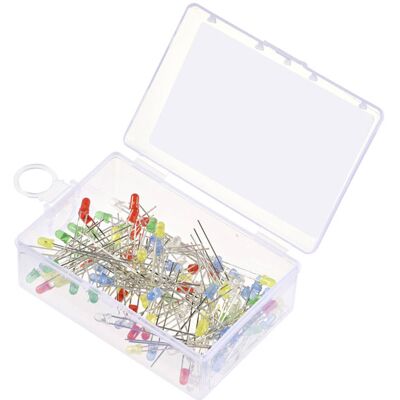 TRU COMPONENTS LED - Multi Color Round 3mm - 55-14400 mcd TRU COMPONENTS LED - Multi Color Round 3mm - 55-14400 mcd