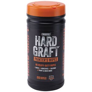 Draper 12439 Hard Graft Painters Wipes (Tub of 80) - 12439 Draper 12439 Hard Graft Painters Wipes (Tub of 80) - 12439