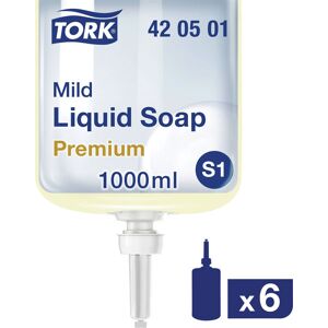Tork 420502 Mild Mini Liquid Soap 475ml Allergy-Free 8 Pack Tork 420502 Mild Mini Liquid Soap 475ml Allergy-Free 8 Pack