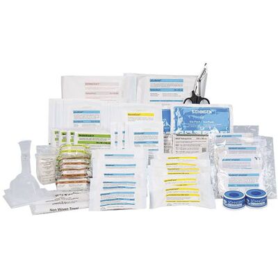 SÖHNGEN DIN 13157 First Aid Kit Orange White - First Aid Kit SÖHNGEN DIN 13157 First Aid Kit Orange White - First Aid Kit