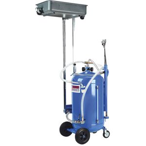 Sealey AK462DX Mobile Oil Drainer with Probes 100ltr Cantilever Ai... Sealey AK462DX Mobile Oil Drainer with Probes 100ltr Cantilever Ai...