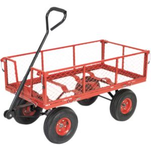 Sealey CST997 Platform Truck with Sides Pneumatic Tyres 200kg Capacity Sealey CST997 Platform Truck with Sides Pneumatic Tyres 200kg Capacity