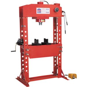 Sealey YK759FAH Air/Hydraulic Press 75tonne Floor Type with Foot Pedal Sealey YK759FAH Air/Hydraulic Press 75tonne Floor Type with Foot Pedal