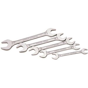 Draper 30768 5 Piece Metric Double Open End Spanner Set Draper 30768 5 Piece Metric Double Open End Spanner Set