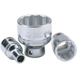 Elora 24822 5/16" 1/2" Square Drive Whitworth Bi-hexagon Socket Elora 24822 5/16" 1/2" Square Drive Whitworth Bi-hexagon Socket