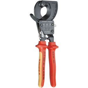 Knipex 95 36 250 VDE Cable Cutters Ratchet Action 250mm Knipex 95 36 250 VDE Cable Cutters Ratchet Action 250mm