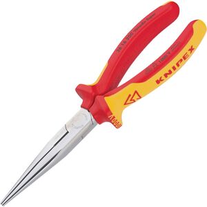 Knipex 26 26 200 VDE Bent Snipe Nose Side Cutting Pliers (Stork Be... Knipex 26 26 200 VDE Bent Snipe Nose Side Cutting Pliers (Stork Be...